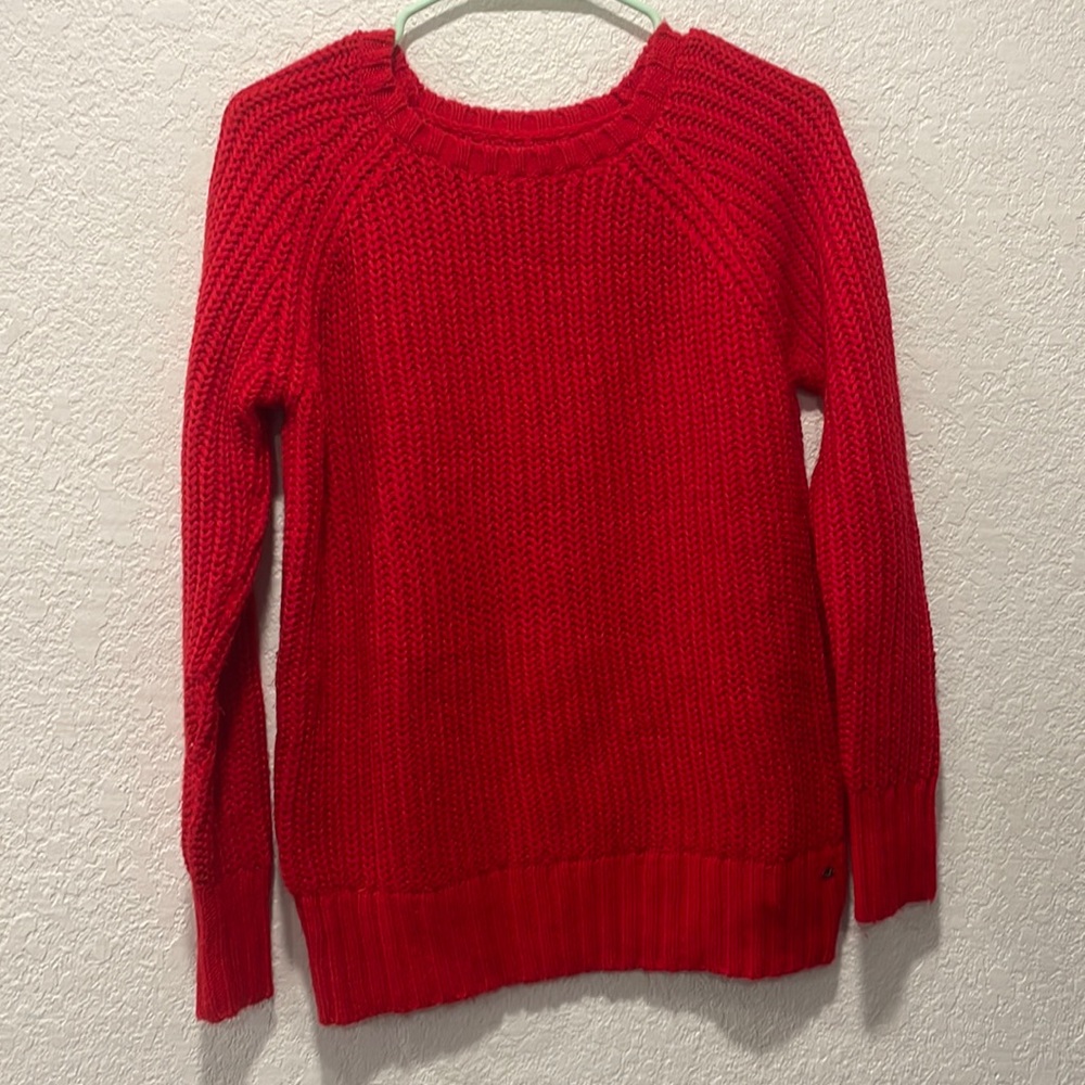 Red American Eagle Jegging Sweater size s/p